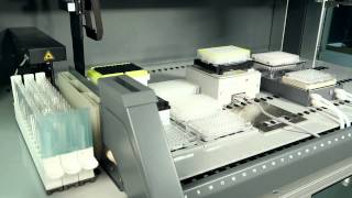 Freedom EVO® LCMS Sample Preparation Workstation Tecan [upl. by Engleman360]