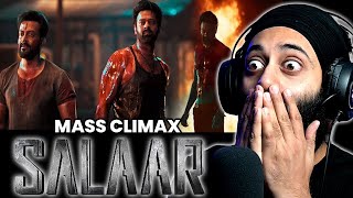 SALAAR MASS CLIMAX FIGHT SCENE REACTION  PRABHAS  PRTV [upl. by Waal]