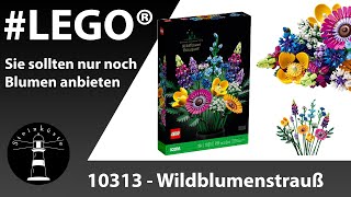 Eine sehr geile Neuheit Warum ich dermaßen überzeugt bin  LEGO® 10313 Wildblumenstrauß [upl. by Attennhoj]