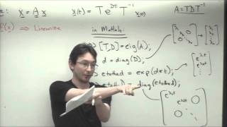 ME564 Lecture 8 2x2 systems of ODEs with eigenvalues and eigenvectors phase portraits [upl. by Emmer]