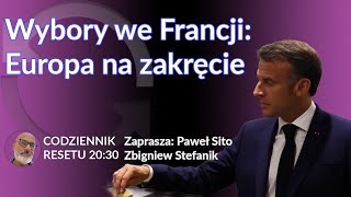 Wybory we Francji Europa na zakręcie  Zbigniew Stefanik  Paweł Sito CodziennikResetu [upl. by Wilkison]