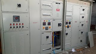 Main LT Switchgear Panel with Automatic Changeover Switch for switching btw EB amp DG with APFC PANEL [upl. by Nova]