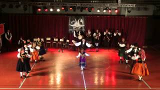 Castilian folk dance Jota de la Canastra [upl. by Llerdnam]