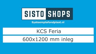 KCS Feria 600x1200 mm inleg [upl. by Yengac]