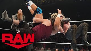 FULL MATCH The Wyatt Sicks vs Chad Gable amp The Creed Brothers Raw Aug 5 2024 [upl. by Goddard]