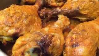 Tandoori Chicken Recipe Oven Baked Bangla Video for Bangladeshi  Bengali [upl. by Iene]