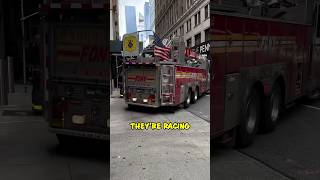 NYC Firefighter Has Mad Driving Skills 😱 shorts [upl. by Blondell278]