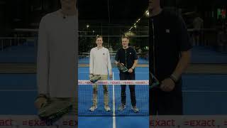 Wie heeft nog steeds een second serve nodig  Exact Padel Business Cup  Exact [upl. by Robbin]