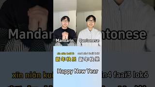 Cantonese VS Mandarin everyday basic phrases cantonese mandarin chinese [upl. by Dori]