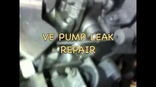 VE Pump Leak Repair [upl. by Matthei]