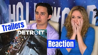 Detroit Become Human Triple Trailer Tuesday Reaction [upl. by Haerr]