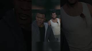 Michael Tells Franklin Hes Working For The Feds Part 2  Grand Theft Auto 5 Short gta gtav gta5 [upl. by Leasia]