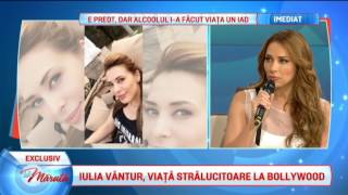 Iulia Vantur viata stralucitoare la Bollywood [upl. by Ahsoym962]