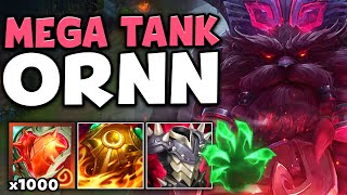 THE TANKIEST ORNN YOUVE EVER SEEN UPGRADED HEARTSTEEL IS CRACKED [upl. by Nerek862]