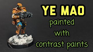 How to Paint Beyond Kladstrom Ye Mao for Yu Jing using contrast paints [upl. by Namie223]