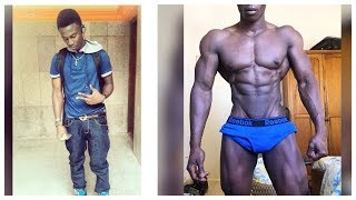 1 month Fitness Transformation  Setbacks just fuels my comebacks  “Eating Disorder”  The Gambia [upl. by Barstow]