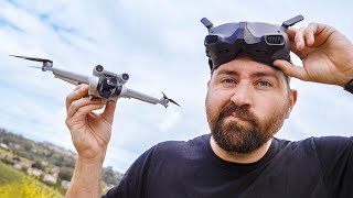 DJI MINI 3 PRO  Fly With The Goggles amp Motion Controller [upl. by Ayrad285]