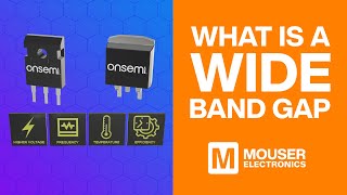 What is a Wide Band Gap  Mouser Electronics  onsemi [upl. by Hadsall]