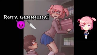 Mat4ndo geral sem piedade DDLC Dokis amp Dragons Episódio 2Full Rota Natsuki [upl. by Yelekreb]