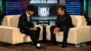 Ne Yo Performs One in a Million Interview about his Fall on AMA on Lopez Tonight [upl. by Varin]