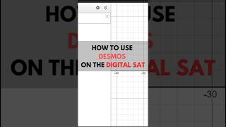 Learn how to use Desmos effectively for the digital SAT in this quick guide✨Desmos DigitalSAT [upl. by Ebba]