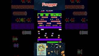 Frogger 1981 Arcade Gameplay retrogaming arcade frogger [upl. by Rhea963]