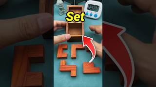 Set all wooden blocks in box mini wood toywood working art skillshand craft ideas shorts [upl. by Leik]