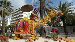 Menton  Fête du Citron 2019 [upl. by Etnaik938]