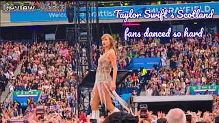 Taylor Swifts Scotland Fans Danced So Hard They Set Off Earthquake Monitors  Review Radar [upl. by Ahsinelg]