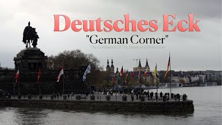 Deutsches Eck 2023  4K koblenz [upl. by Raynah608]