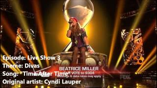 🎤 Beatrice Miller  All X Factor Performances [upl. by Imoin]