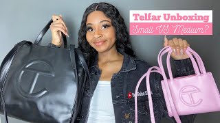 Telfar Small vs Medium Shopping Bag  Which Bag is Right For YOU [upl. by Vinita]