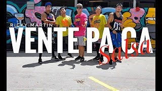 VENTE PA CA Salsa Version by Ricky Martin  Zumba  Salsa  Kramer Pastrana [upl. by Anaerol26]