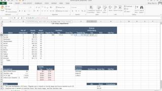 vLookUp and Federal Withholding Tax [upl. by Korenblat229]