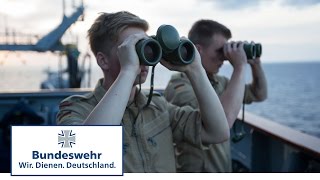 Einblick ins Marineleben Als Offizieranwärter auf dem EGV Bonn  Bundeswehr [upl. by Akkim]