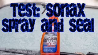 Testar Sonax Spray and Seal Lackförsegling [upl. by Ennylhsa]