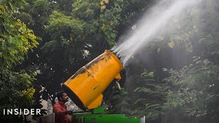 AntiSmog Guns Deployed In New Delhi Ranked Most Polluted City  Insider News [upl. by Priebe]