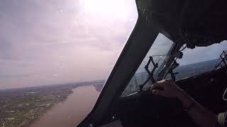 Thunder Over Louisville 2018 C17 Flyover by the 89th AS Rhinos [upl. by Deragon]