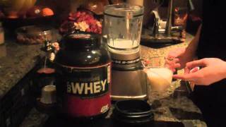 How to Make a Basic Whey Protein Shake [upl. by Cam573]