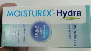 MoisturexHydra Daily Face Moisturizer Cream  Moisturex Hydra Cream Uses Benefits Review Hindi [upl. by Weisbart166]