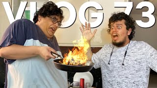 FIRE PRANK  VLOG 73 [upl. by Nehpets137]