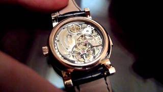 Patek Philippe Ref 5016R minute repeater perpetual and tourbillon [upl. by Nnylamme]