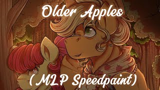 Older Apples MLP Speedpaint [upl. by Feer]