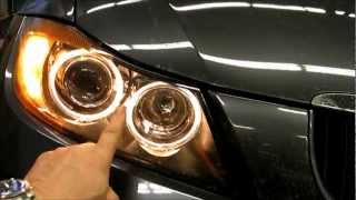 Replacing a BMW Daytime Running Light [upl. by Thilda608]