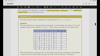 Disjunctive and Conjunctive Normal Forms Part 02 [upl. by Nochur]