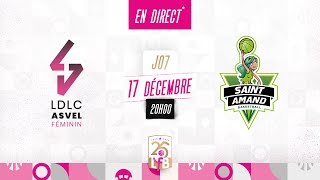 LFB 20222023 J7  Lyon  SaintAmand  Match complet [upl. by Ocicnarf]