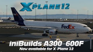 XPlane 12  iniBuilds A300600F  KONTKOAK [upl. by Hsekin]