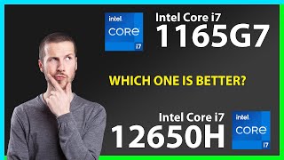 INTEL Core i7 1165G7 vs INTEL Core i7 12650H Technical Comparison [upl. by Fidelio]