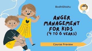 Anger Management For Kids 4 to 6 years  Course Preview [upl. by Noryb]