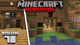 GİZLİ GEÇİT GİZLİ İŞLER ┇Minecraft Survival ▹Bölüm 78 [upl. by Schlesinger]